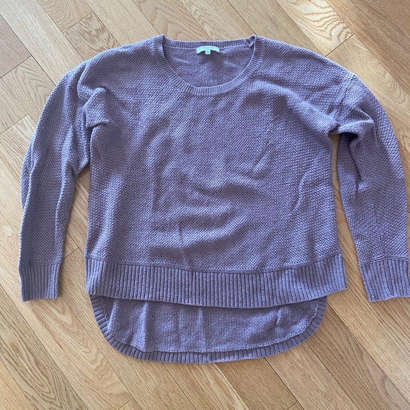 Lilac Madewell Sweater - Picture 1 of 4